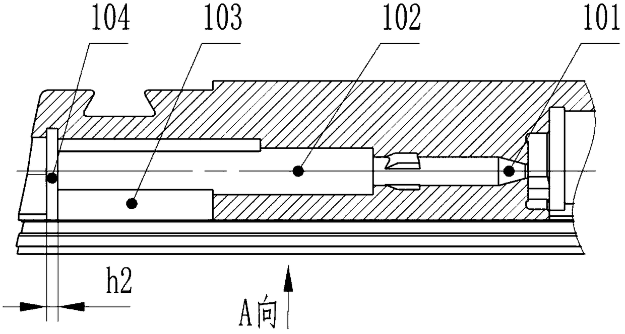 Firing pin type firing mechanism achieving clear sensing function and ready-to-fire state indicating function