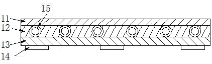 Dust collection type carpet for elevator