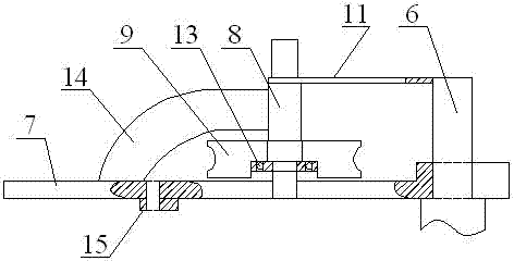 A building material bending device