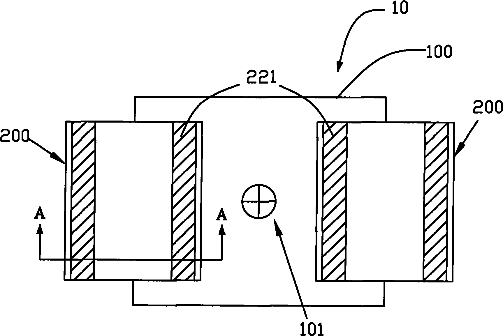 Backlight module and light source component thereof