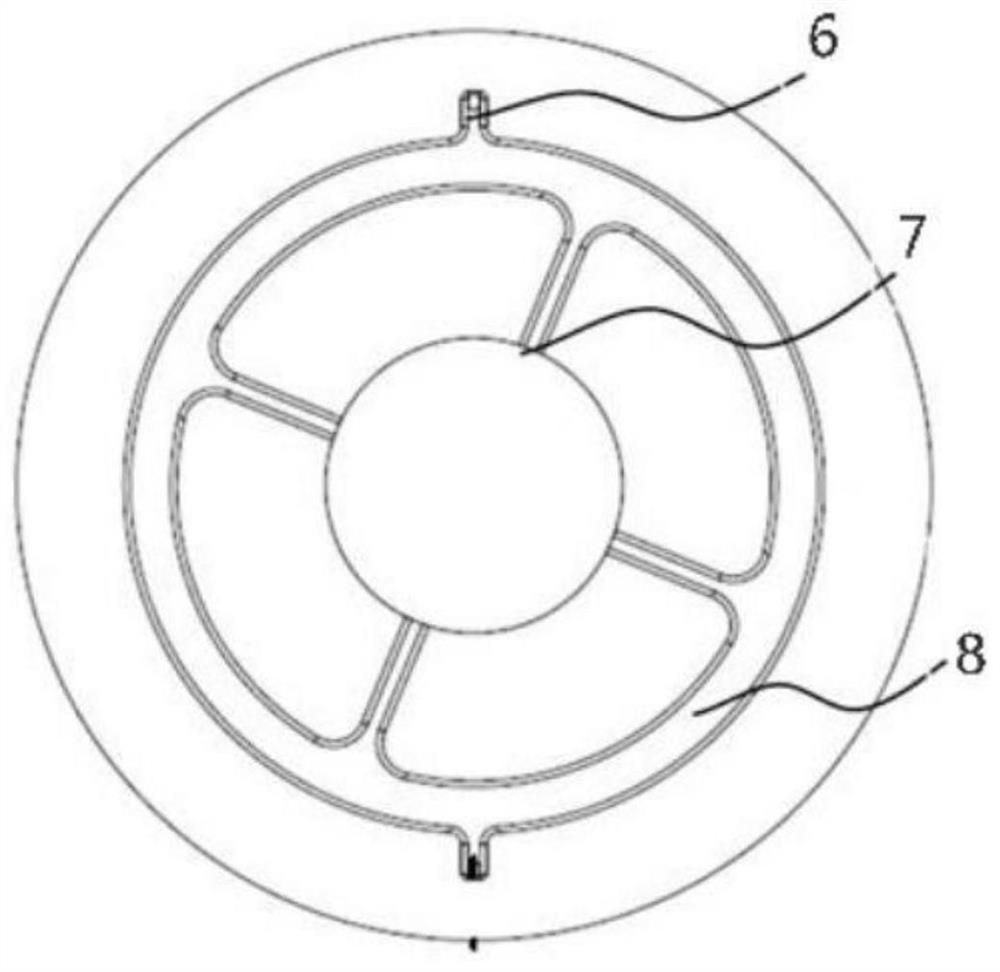 Direct cooling system applied to rotor and winding of high-speed permanent magnet motor