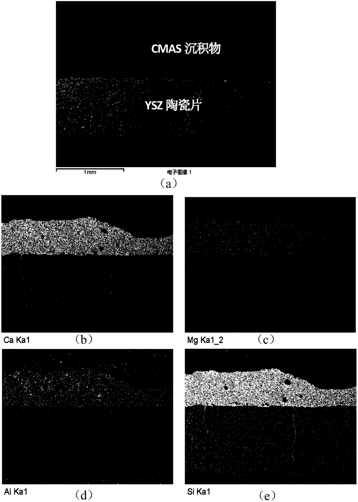 Thermal barrier coating resistant to environmental sediment corrosion, and preparation method thereof