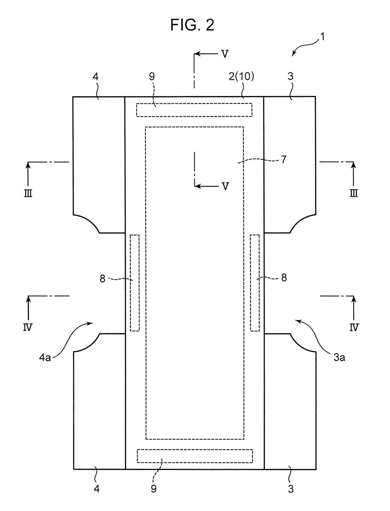 Method for producing disposable worn article and welding device used in same