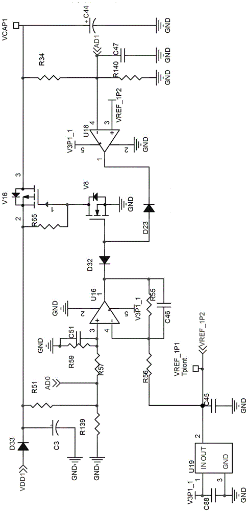 Supercapacitor charging circuit, charging method and transient wave recording type fault indicator