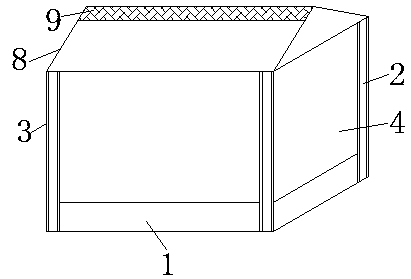 Novel assembled light steel house