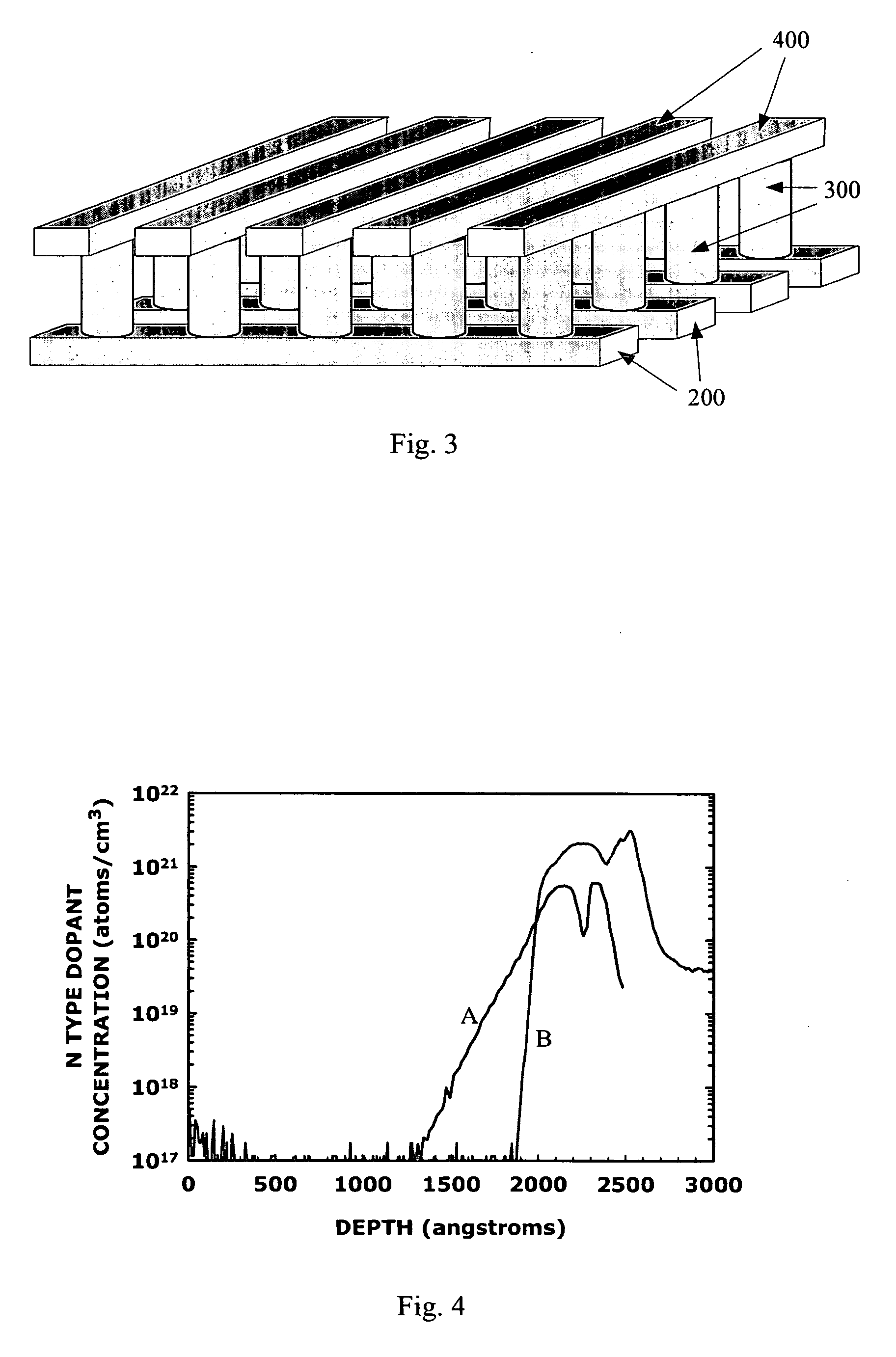 Vertical diode doped with antimony to avoid or limit dopant diffusion