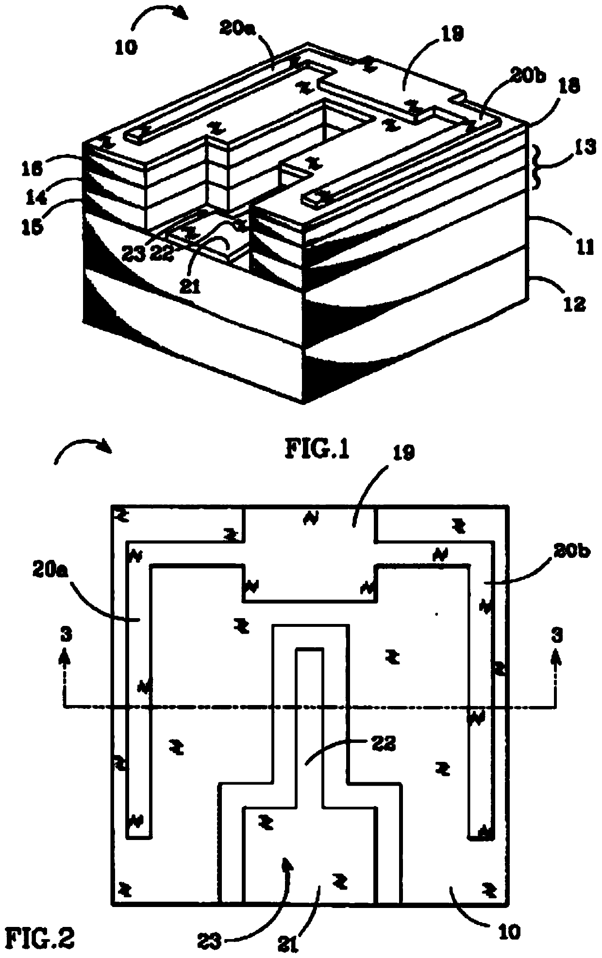 Normally-equipped integrated unit diode chip