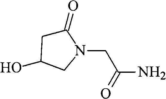 Oxiracetam compound and new method thereof