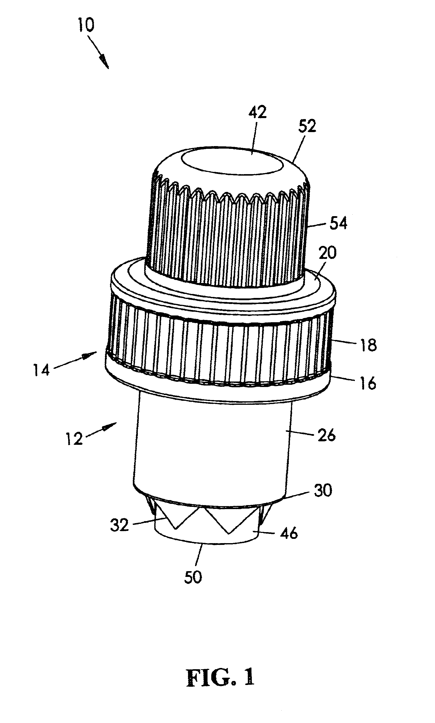 Beverage storage and discharge cap assembly