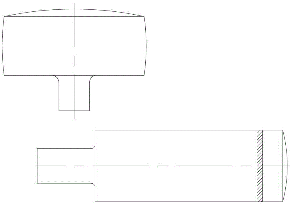 Forging forming method of the third generation nuclear power coolant pump casing