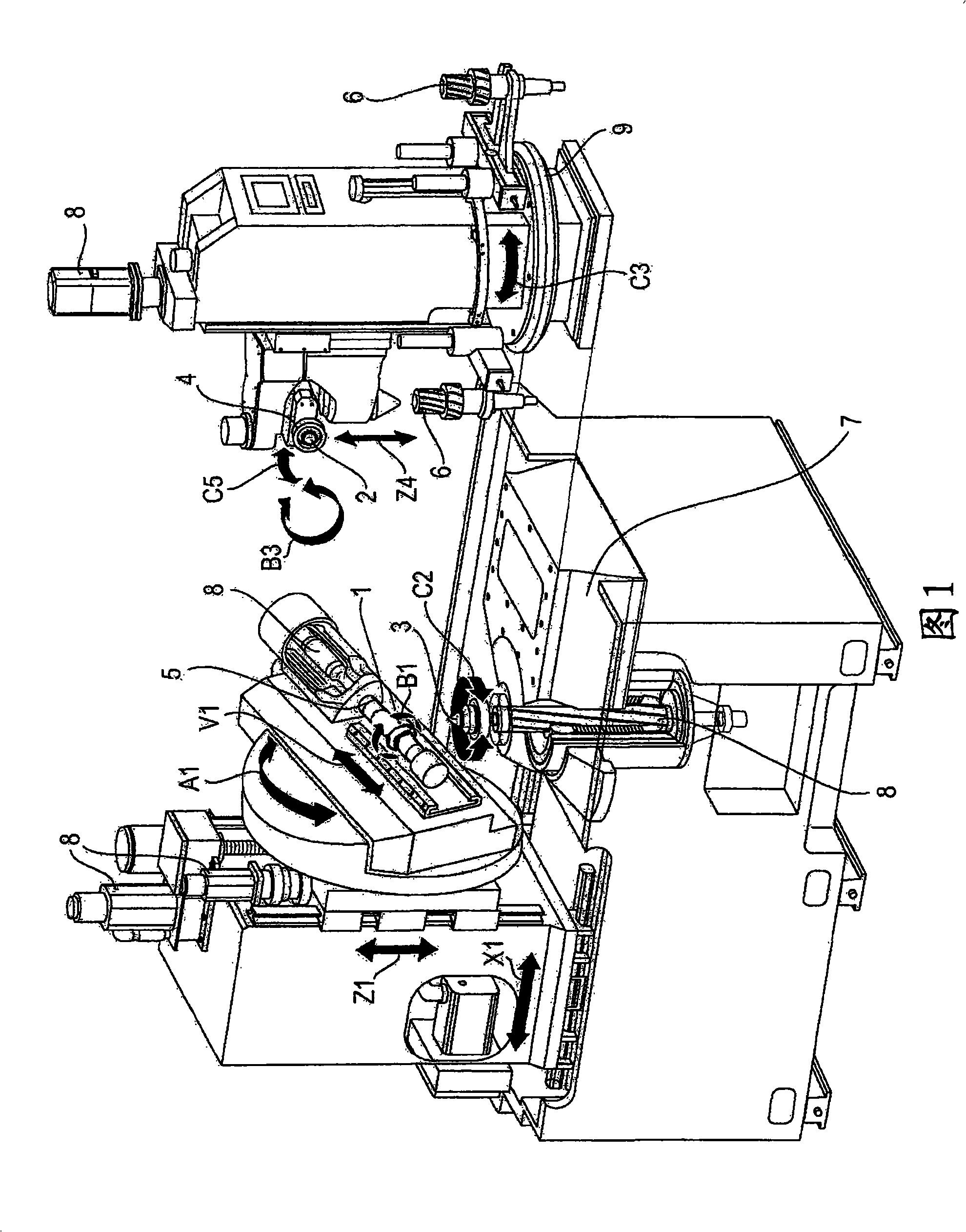 Method for operating a dovetail grinding machine