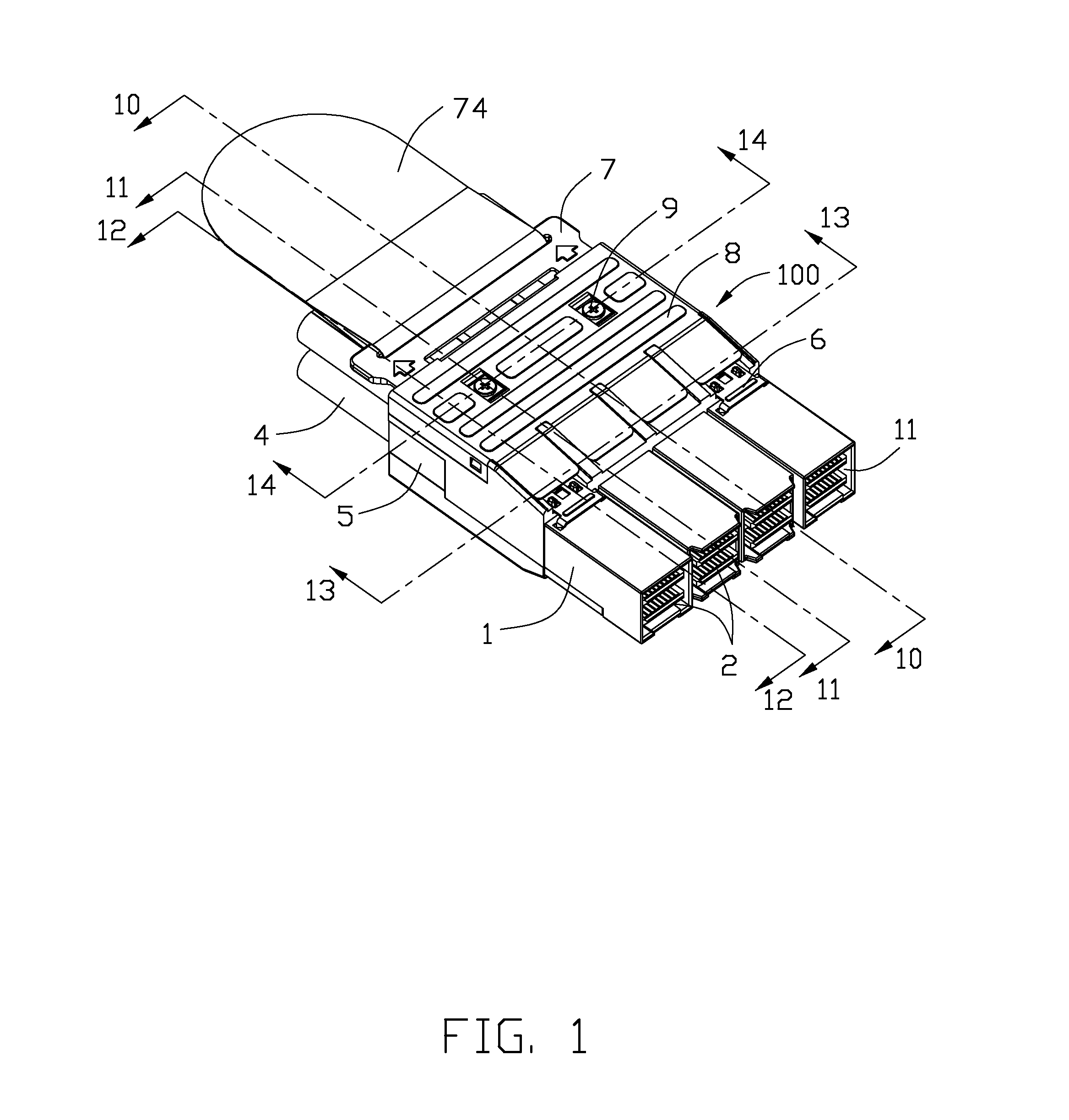 Electrical connector assembly having engaging means for providing holding force