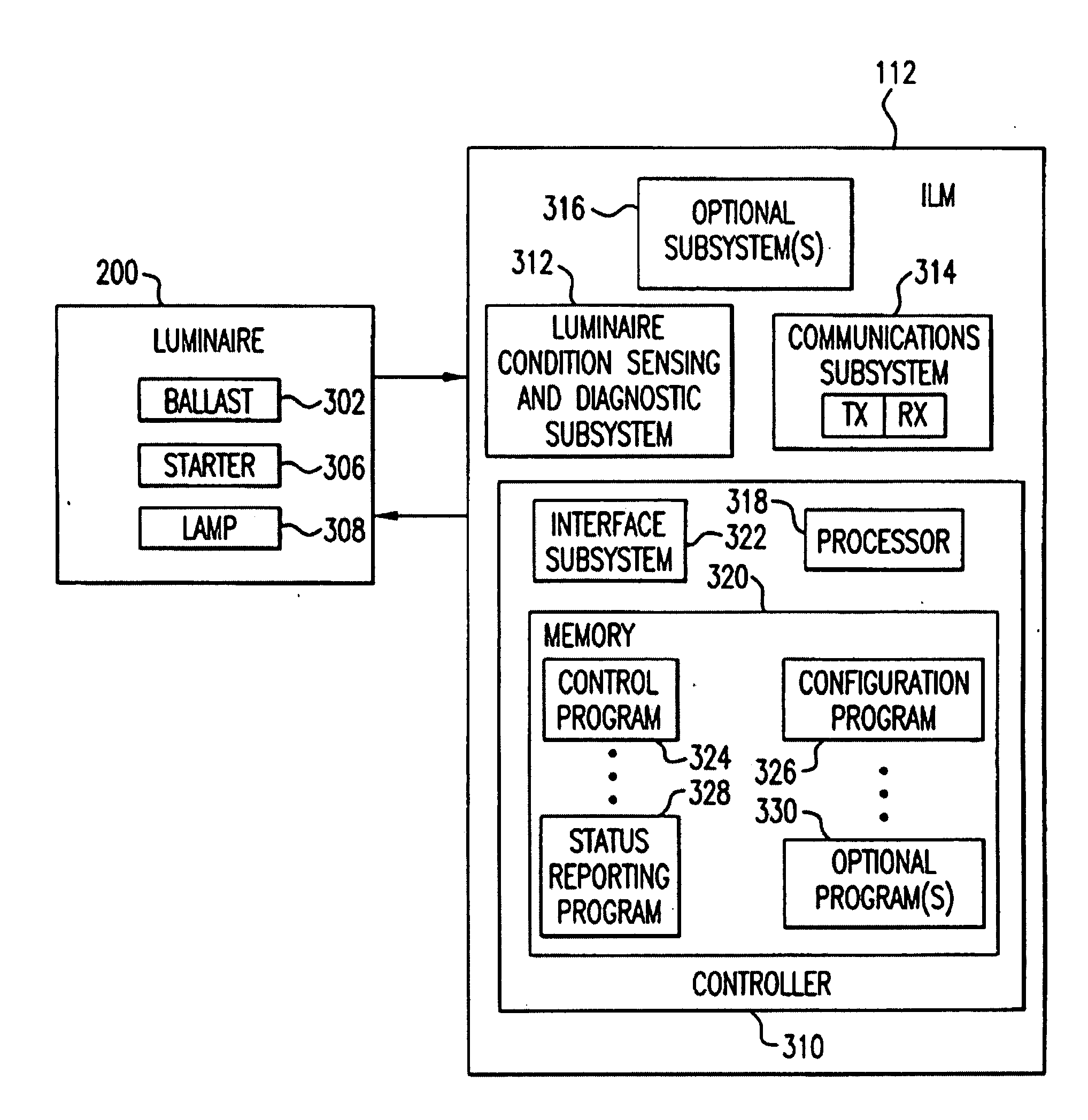 System and method for streetlight monitoring diagnostics