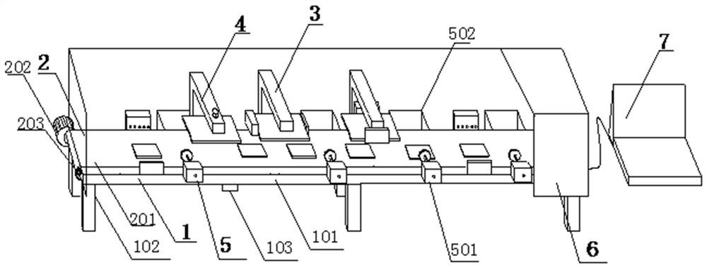 A steel flatness detection system