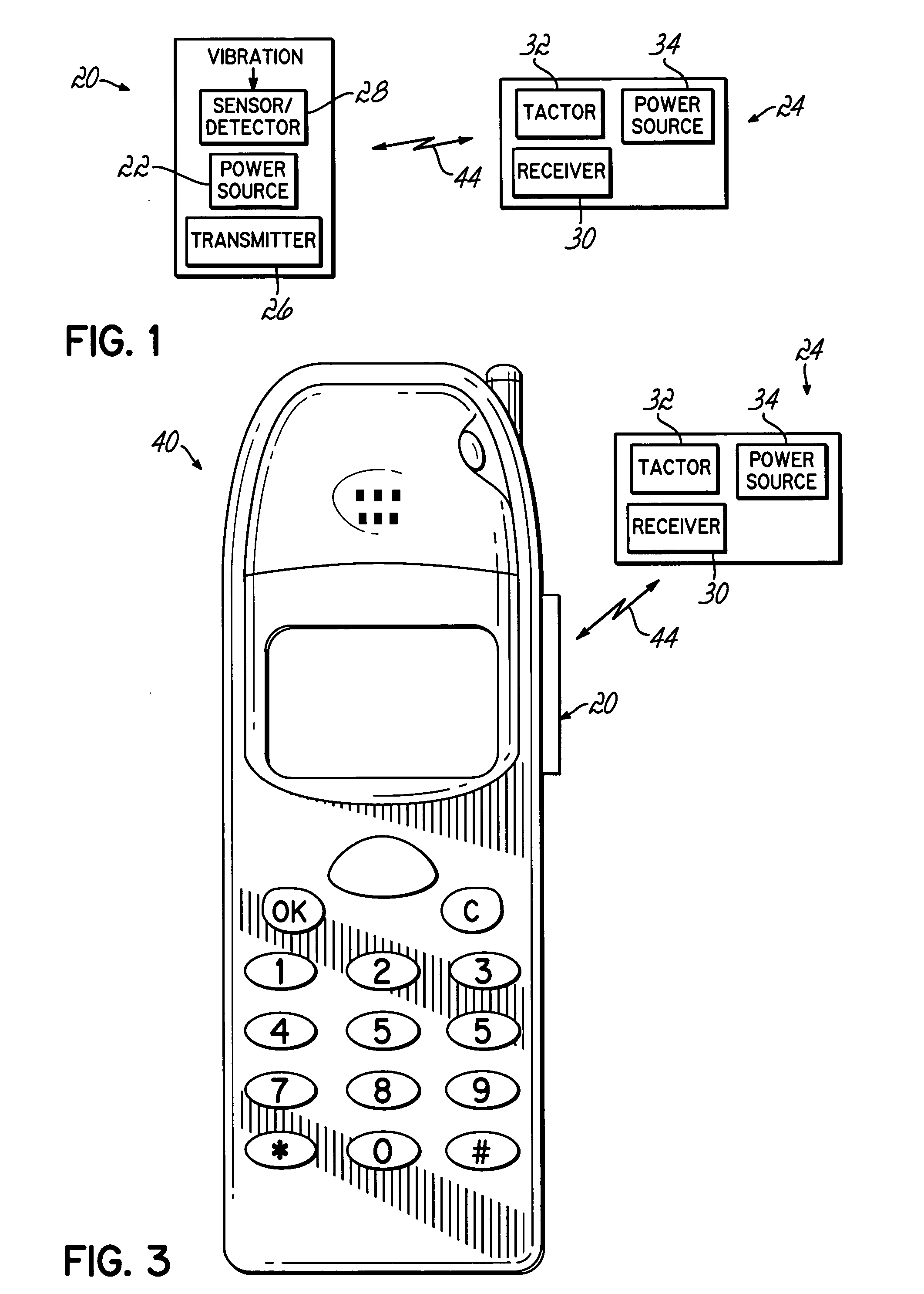 Portable and remotely activated alarm and notification tactile communication device and system