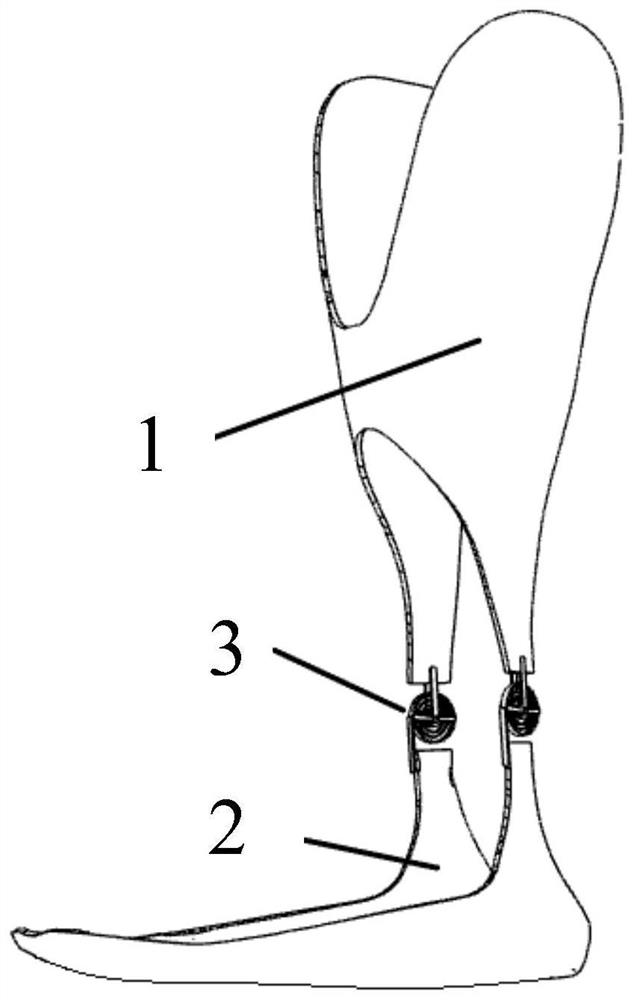 3D printing foot drop orthosis based on spring type hinge