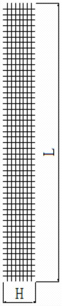 A method for testing the breaking strength of glass fiber products