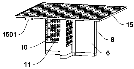 Shared mobile power supply based on 5G data transmission technology