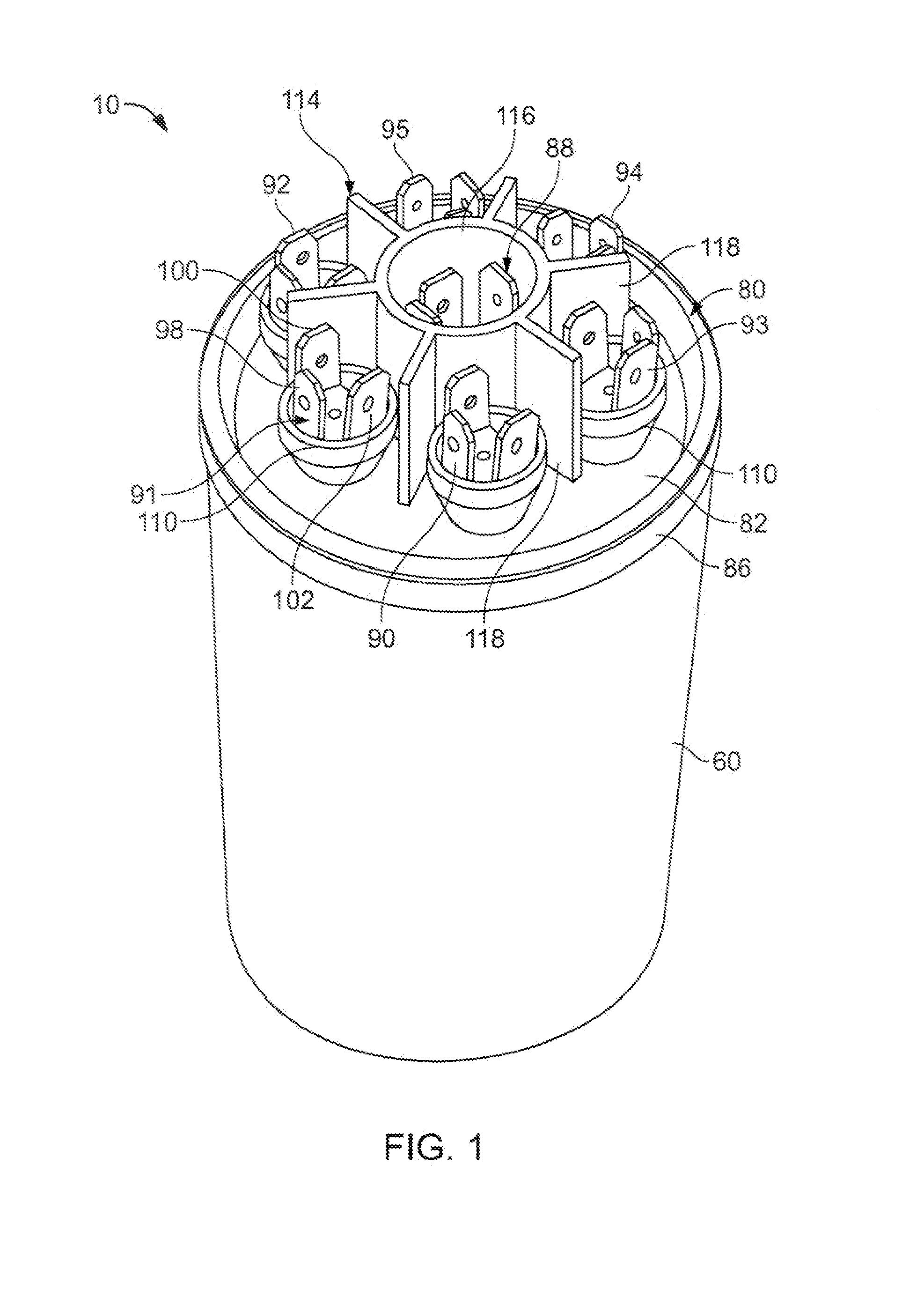 Capacitor for multiple replacement applications