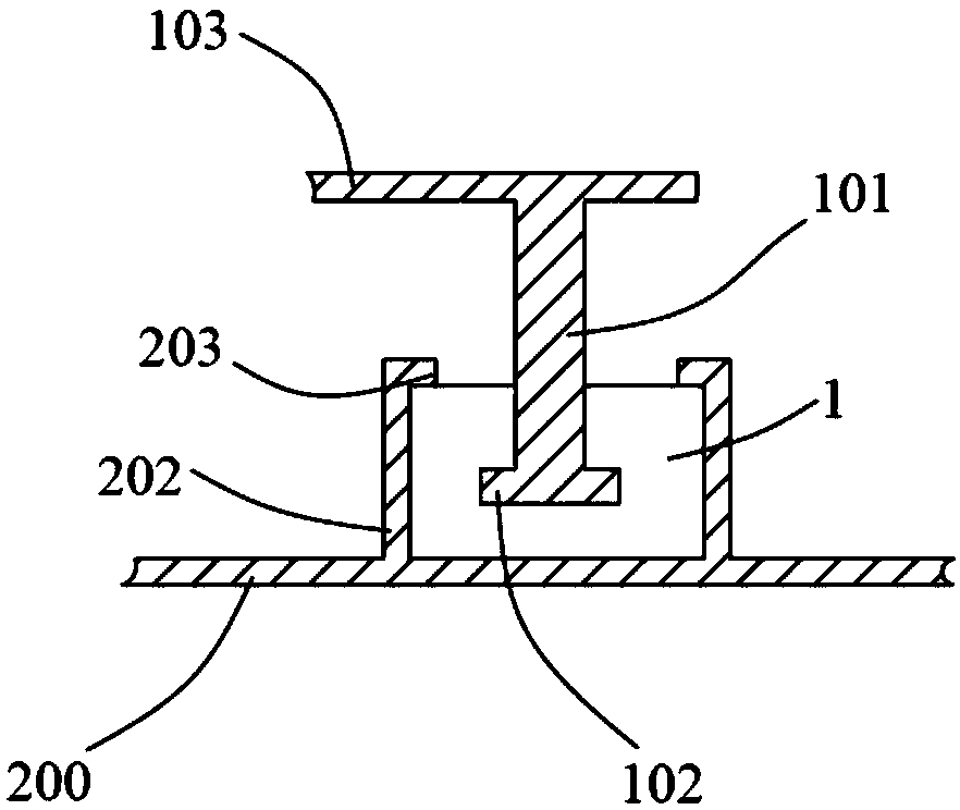 Compressor mounting structure and refrigerator