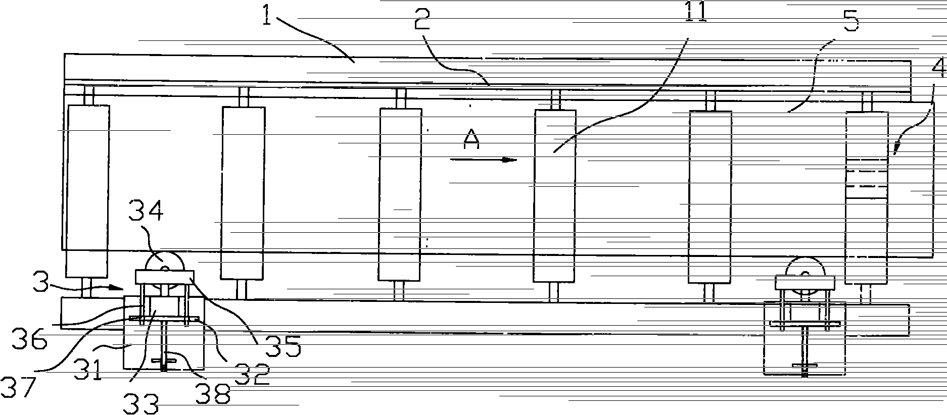 External wall panel feeding system