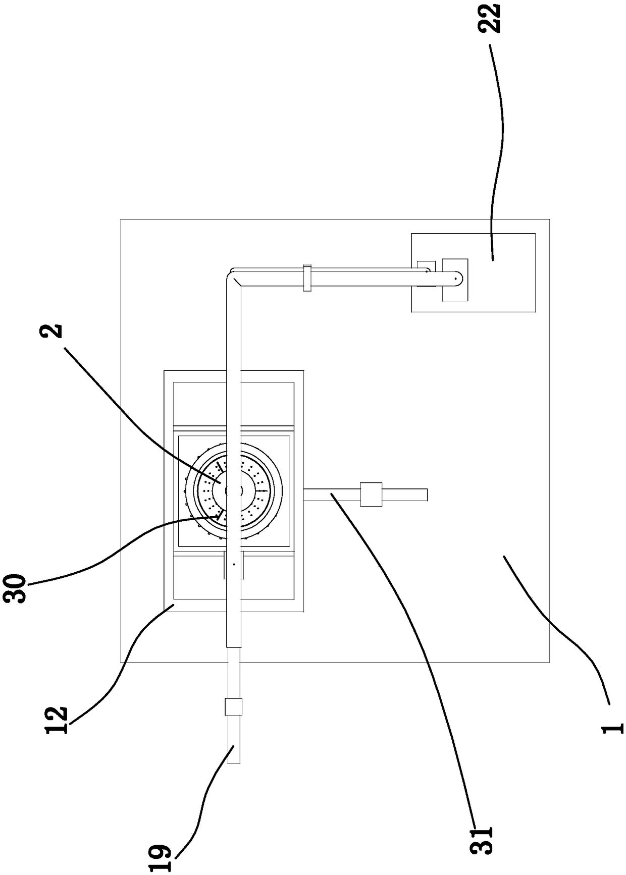 Filtering equipment for cooling fluid during numerical control machining
