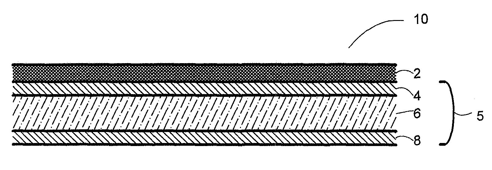 Optically clear biaxially oriented polyester film with anti-iridescent primer layer