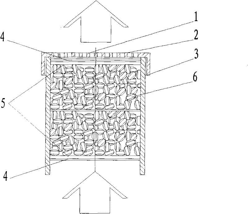 Cooling filter layer of condensed aerosol fire extinguishing equipment