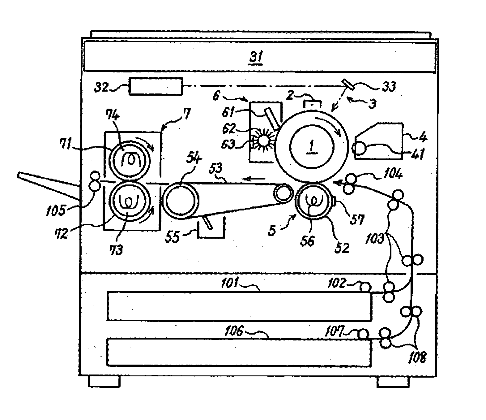 Image-forming apparatus and image-forming method