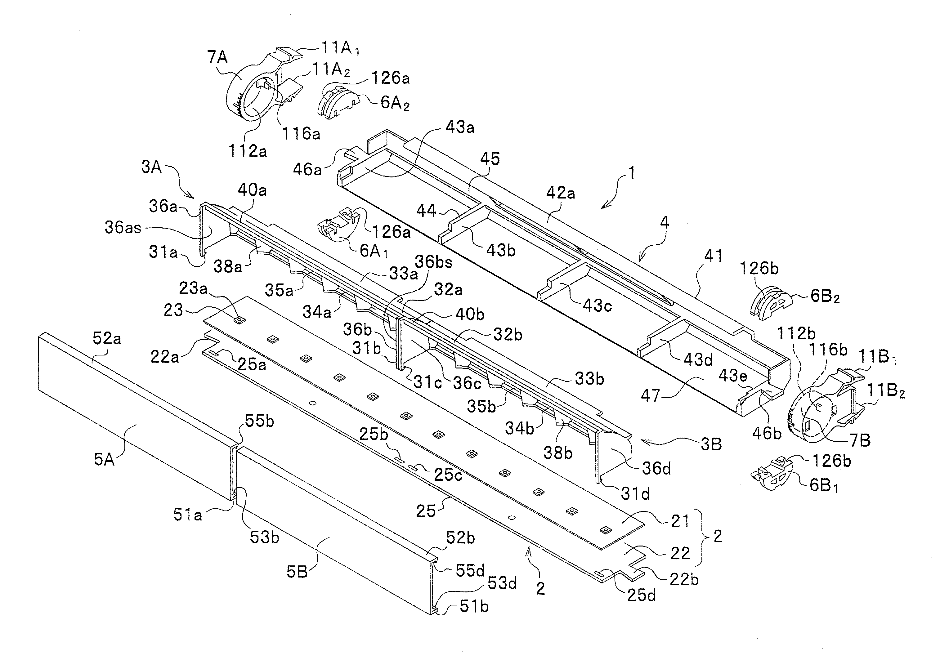 Lighting Device, Lighting Unit, and Support