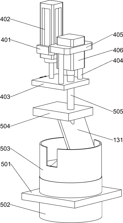 Camellia seed shelling device based on rotary extrusion