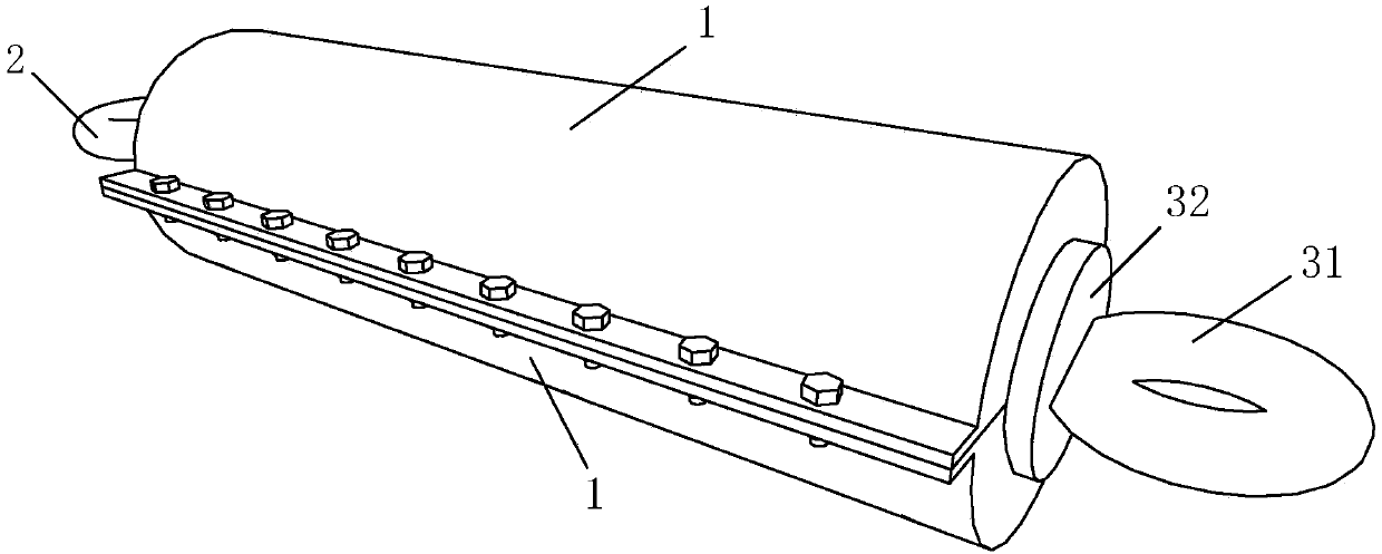 Assembled self-resetting variable friction damping device