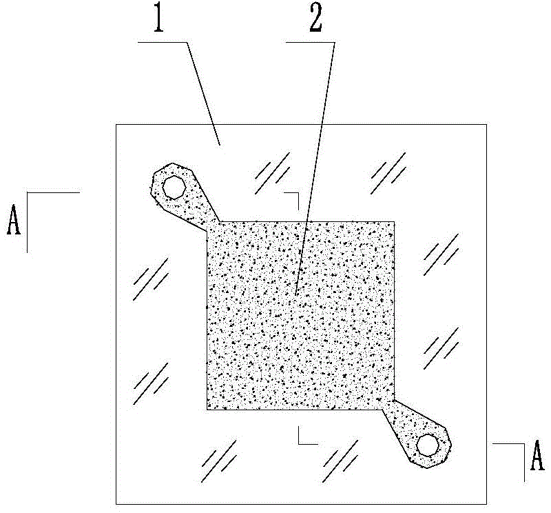 Artificial microscopic simulation physical model and manufacturing method thereof