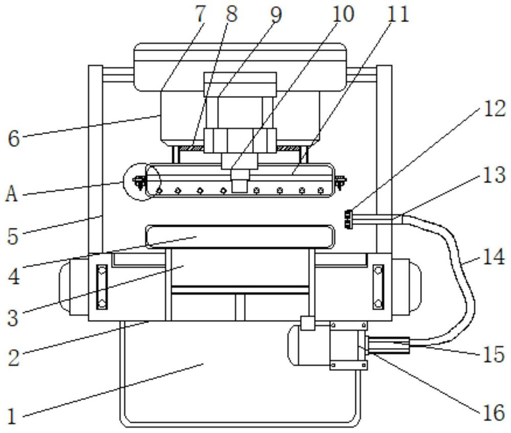 A single-column universal hydraulic press