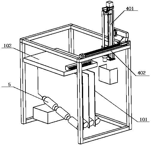 Vending equipment for assisting delivery by utilizing inclination angle gravity