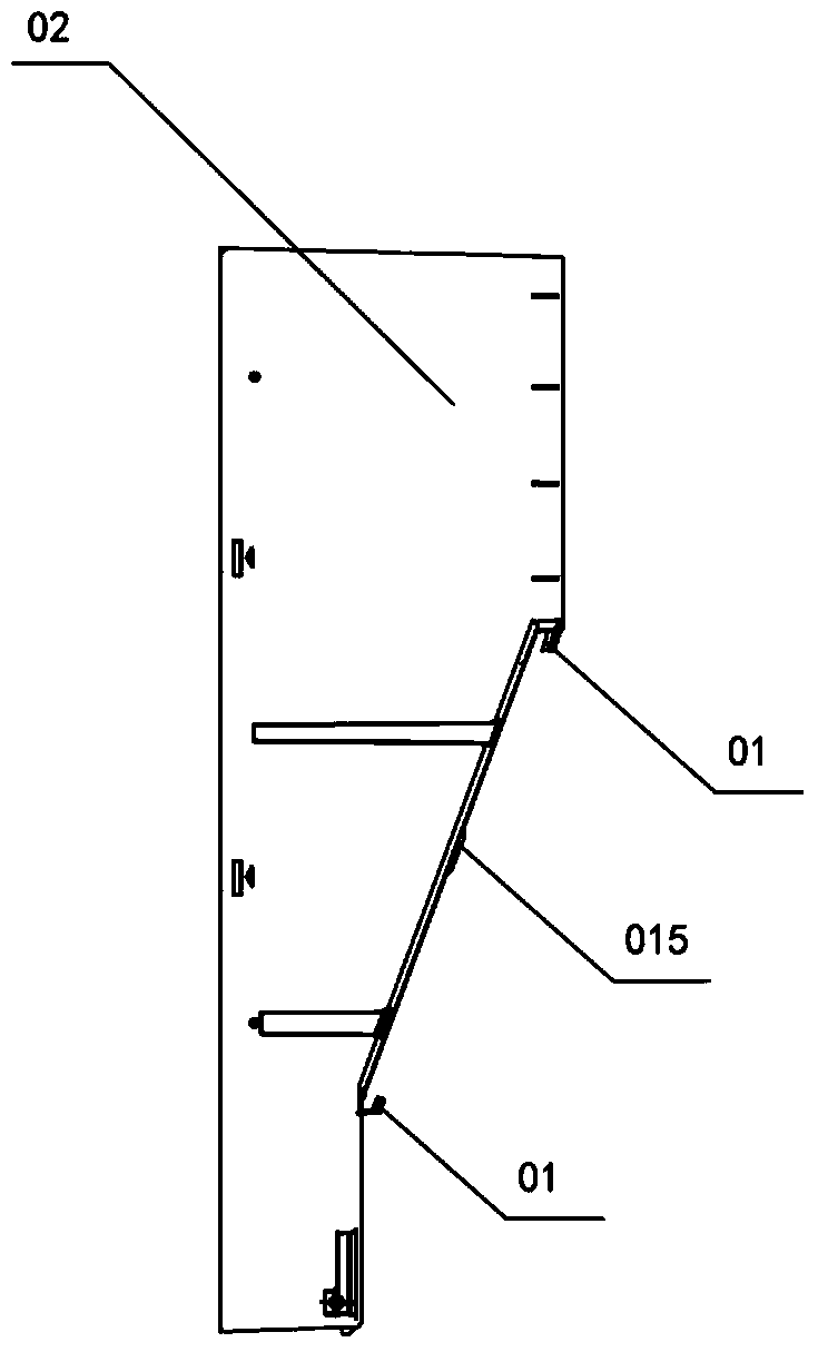 Installation structure of hood air conditioner filter screen and refrigerating range hood having same