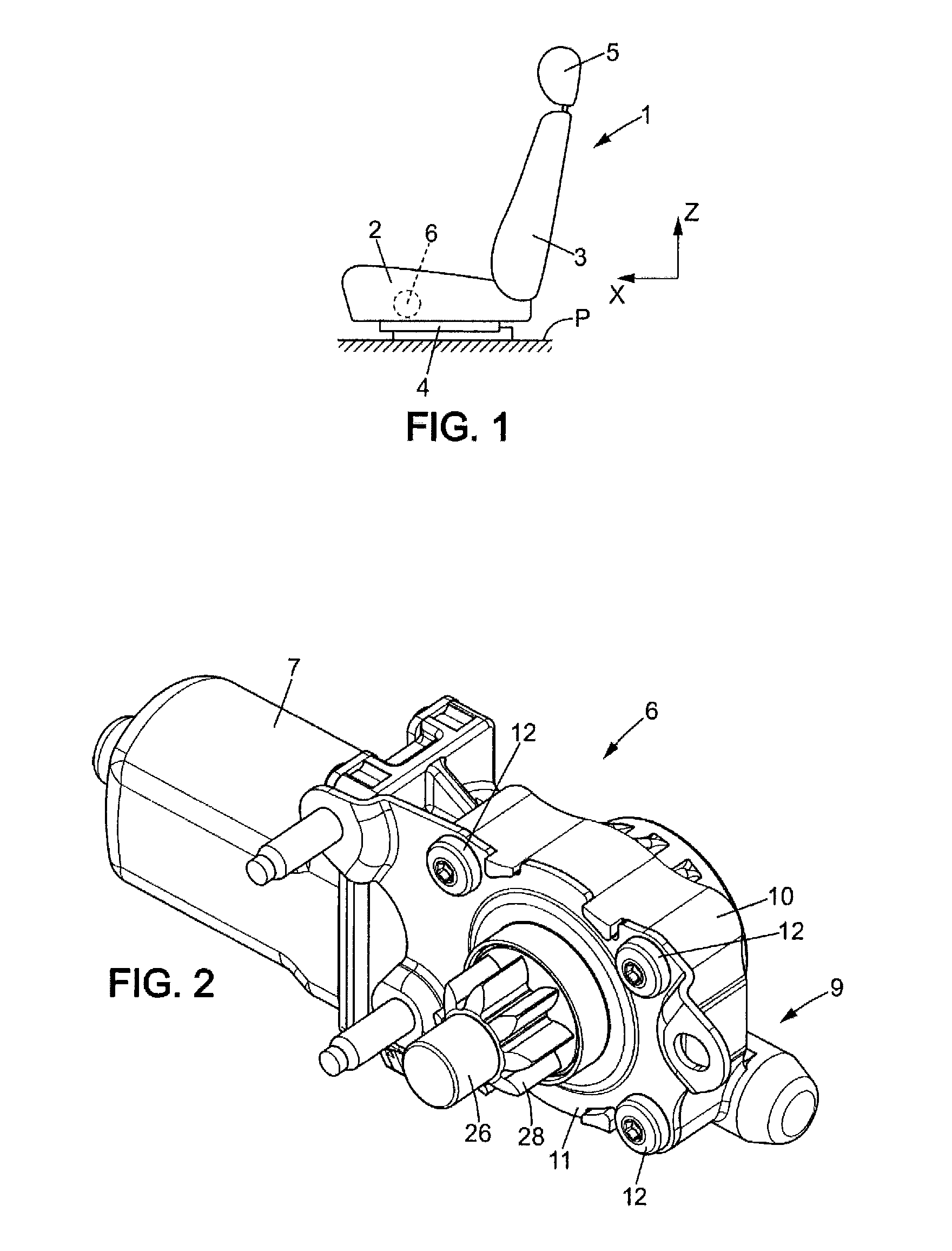 Adjustment mechanism for vehicle seat, vehicle seat comprising such a mechanism