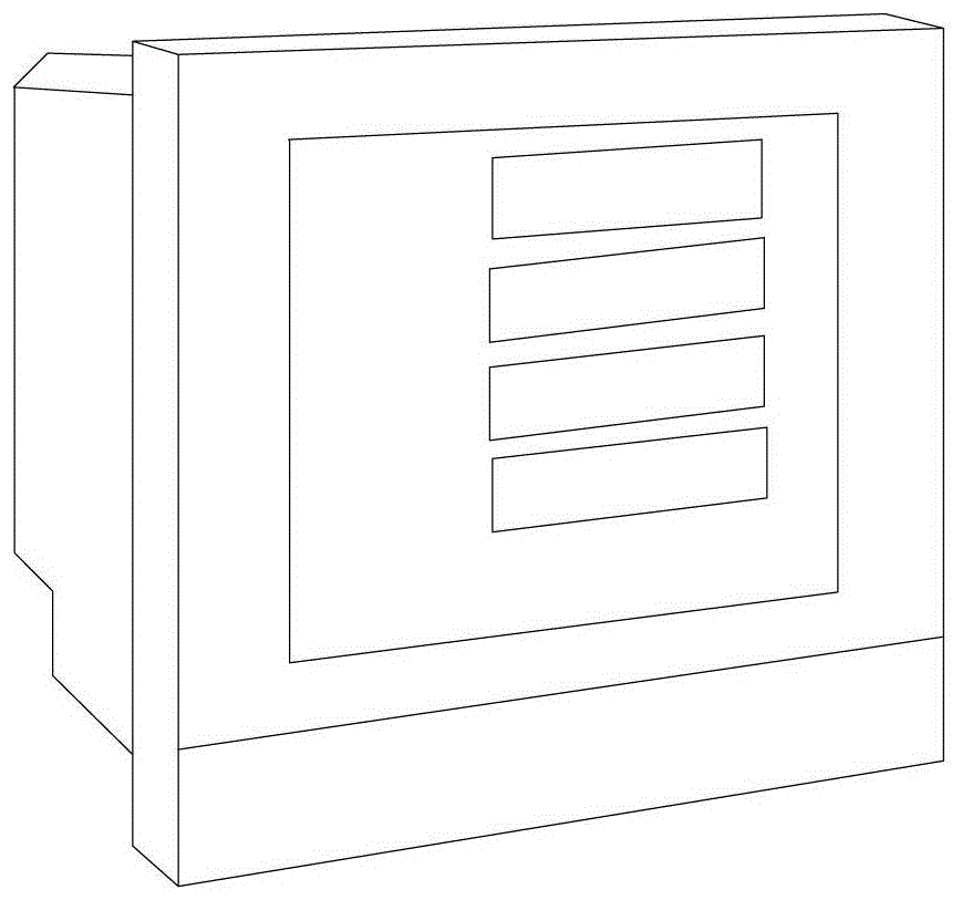 An electric energy metering device and method