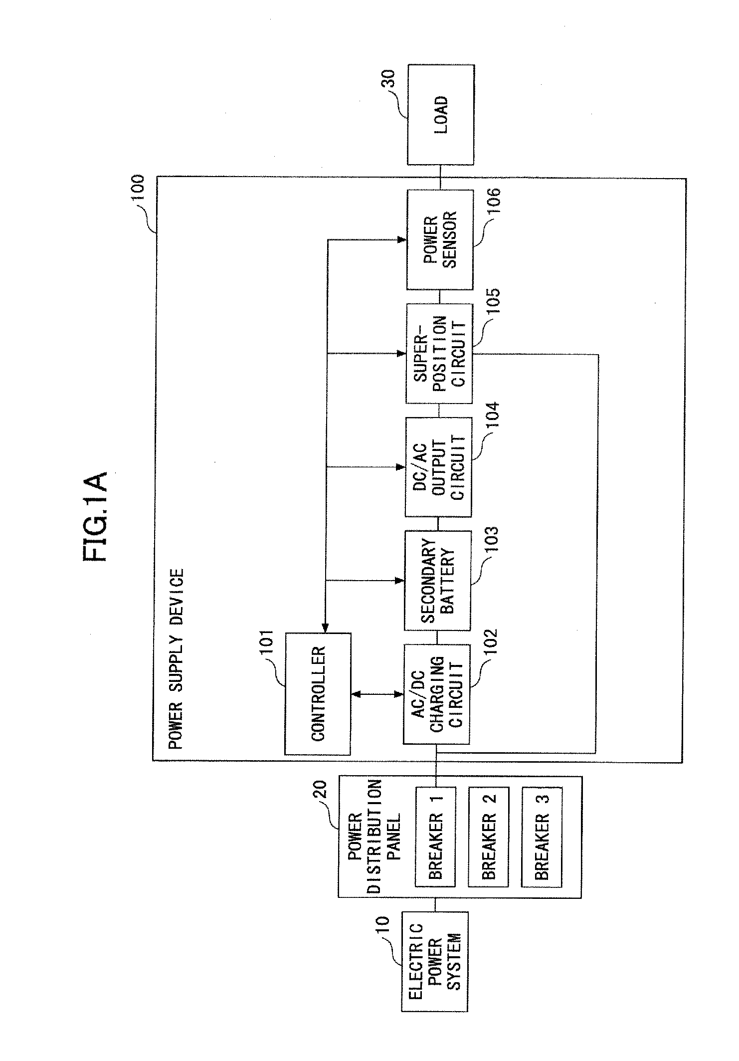 Power supply device and electric apparatus