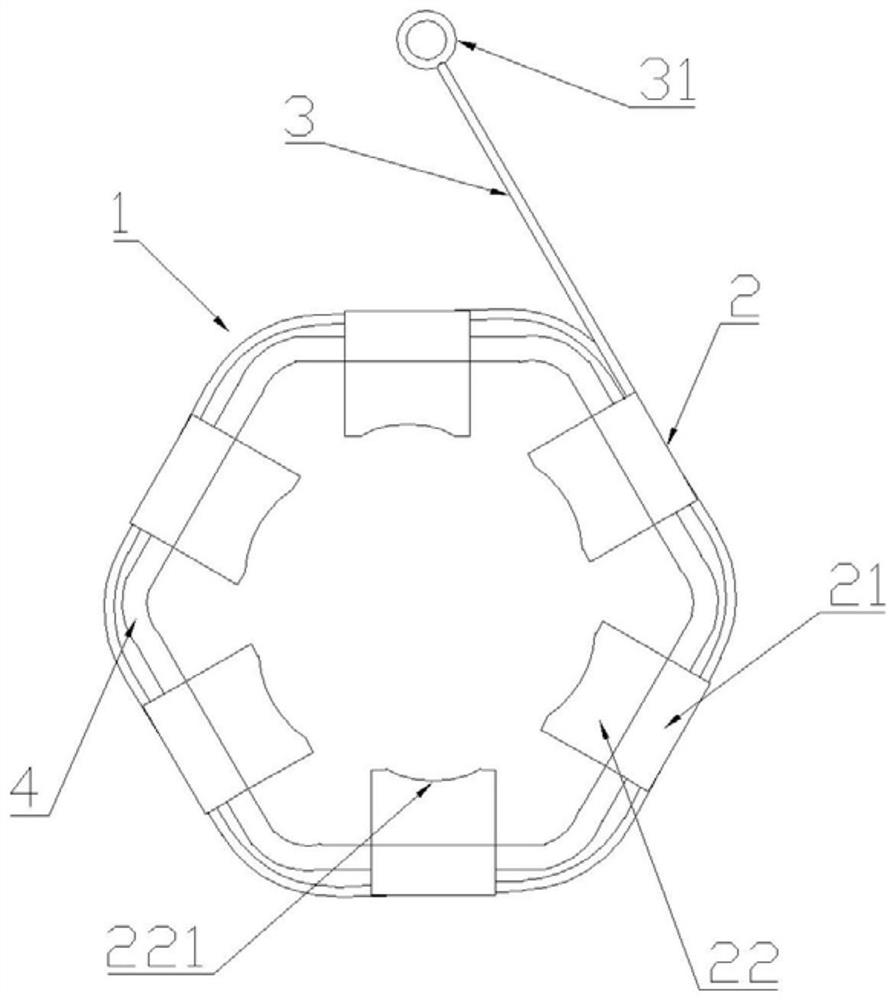 Spiral lower extremity skin sterilizer