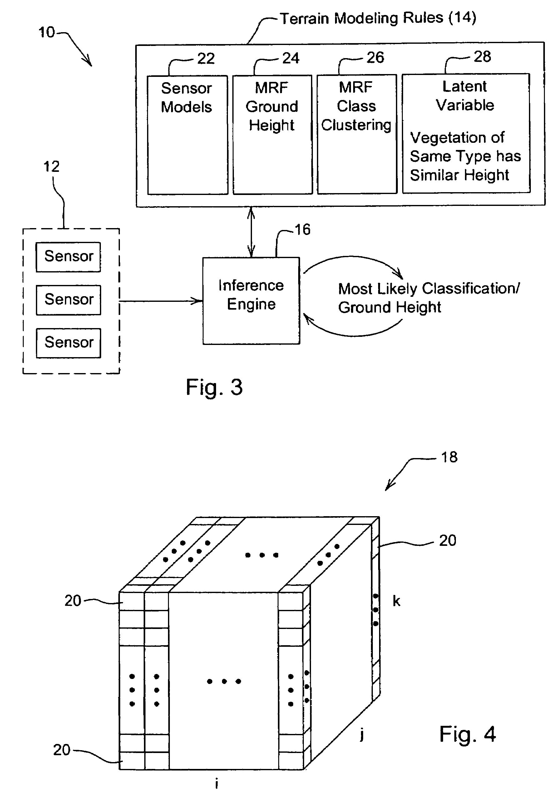 System and method for generating a terrain model for autonomous navigation in vegetation
