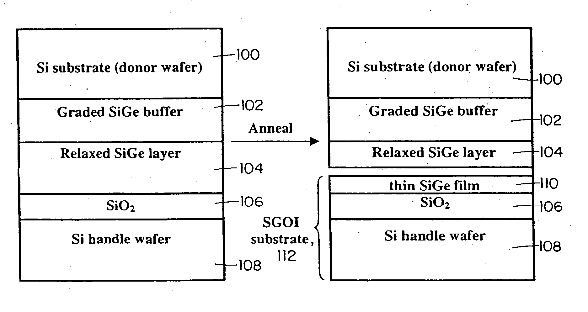 Process for producing semiconductor article using graded epitaxial growth