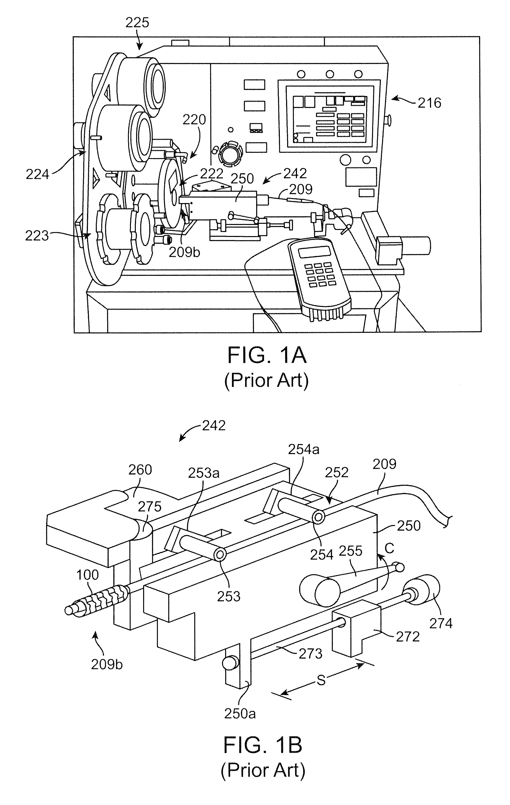 Post-crimping inspection of scaffolds mounted on scaffold delivery systems