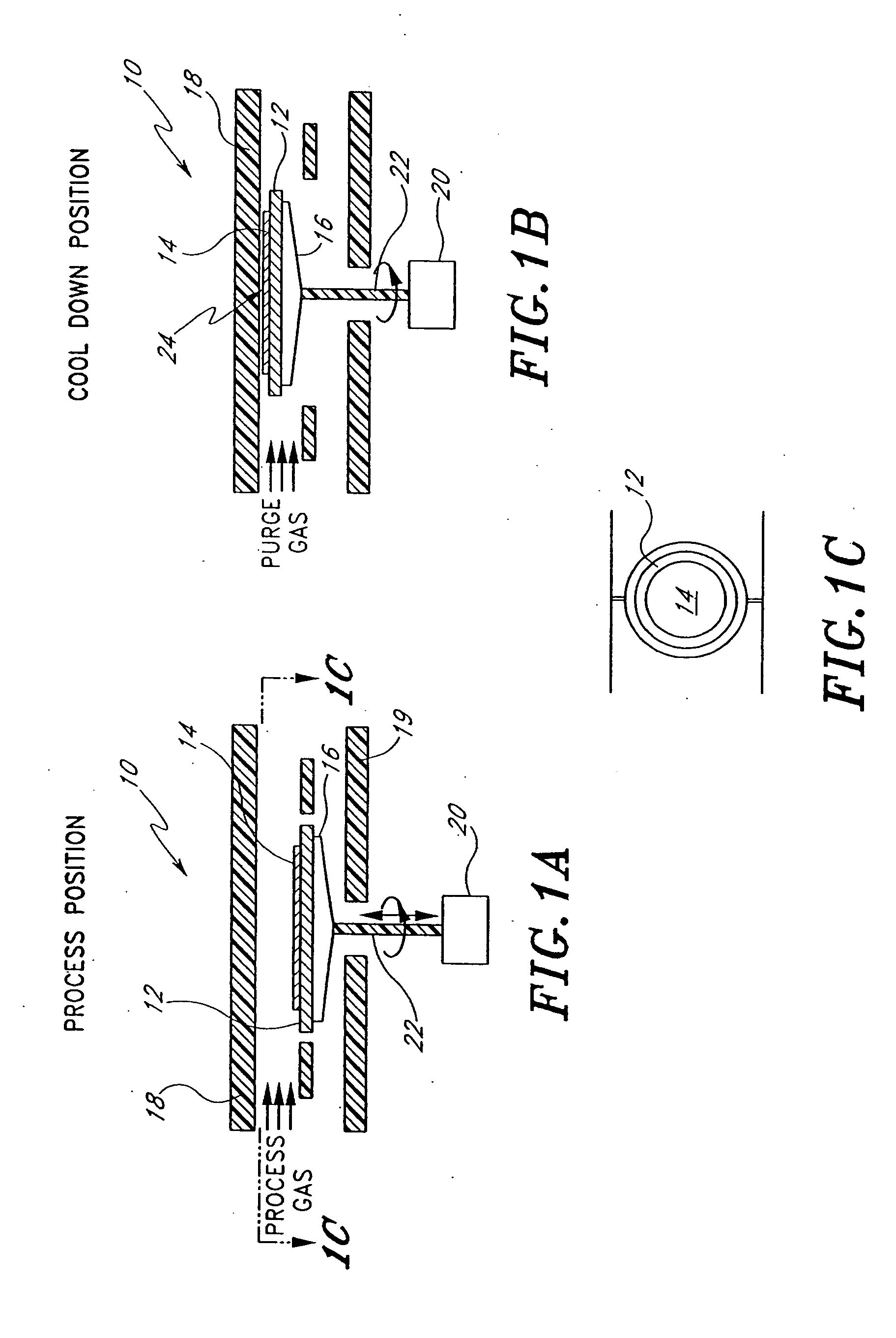 Apparatus for thermal treatment of substrates