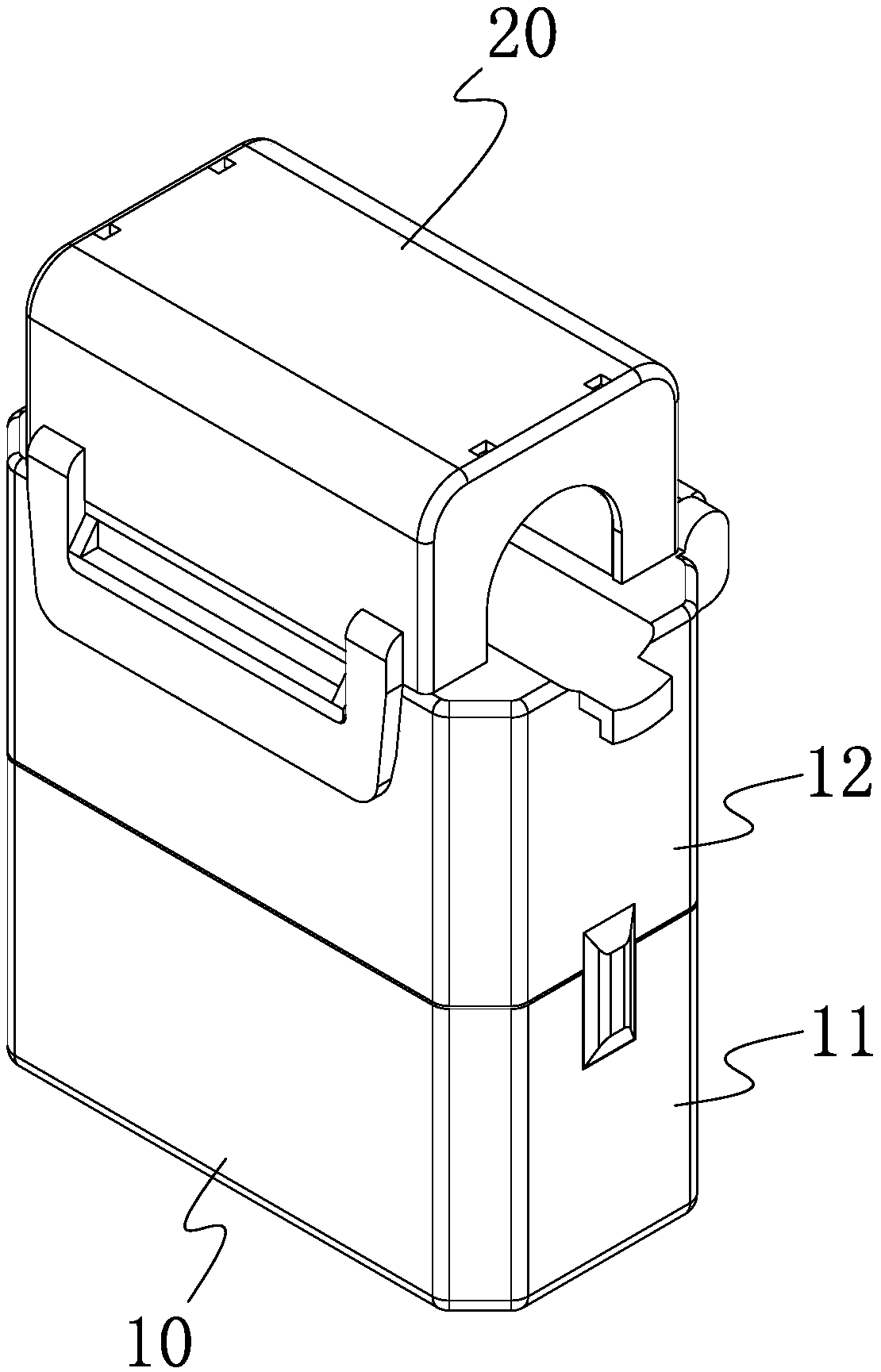 Current transformer based on wireless transmission technology