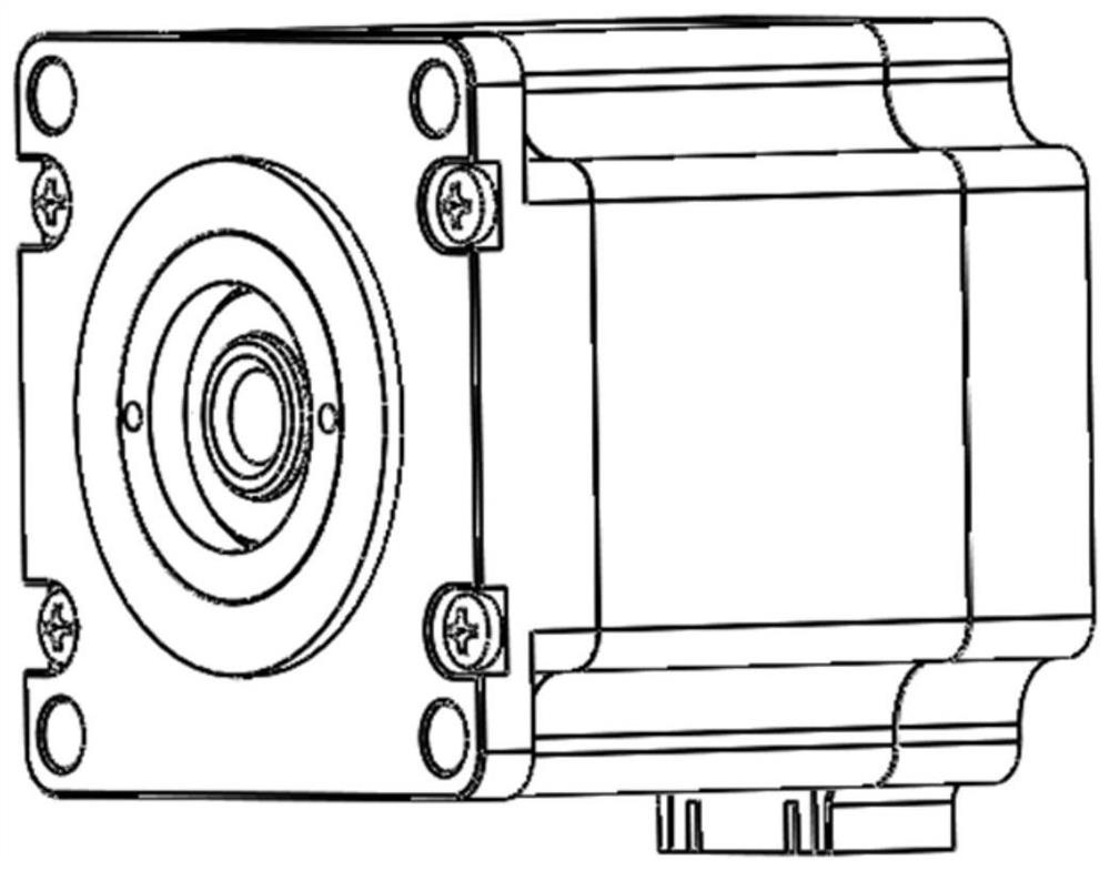 Low-axial-movement motor