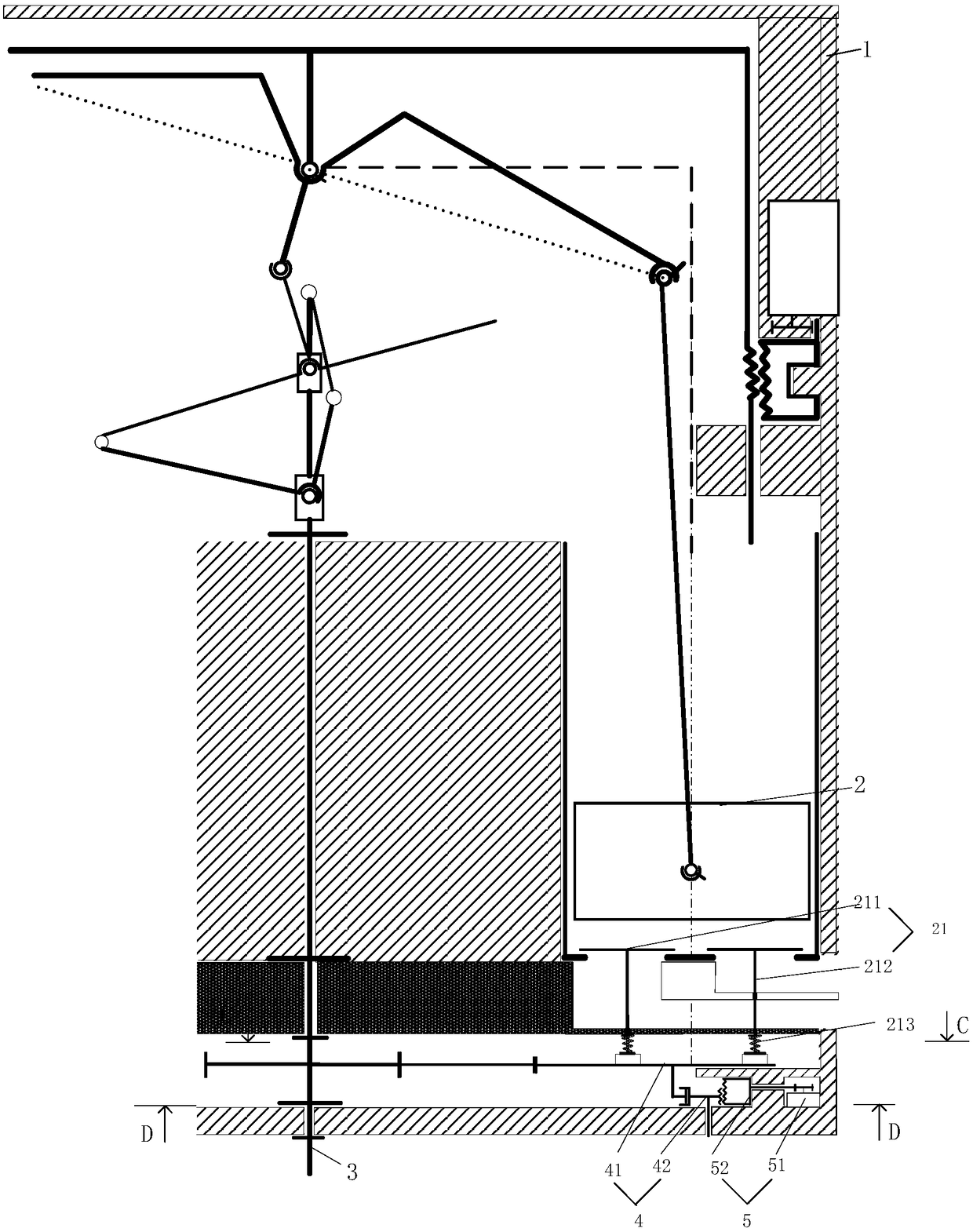 Valve control adjustment mechanism, adjustment method and engine