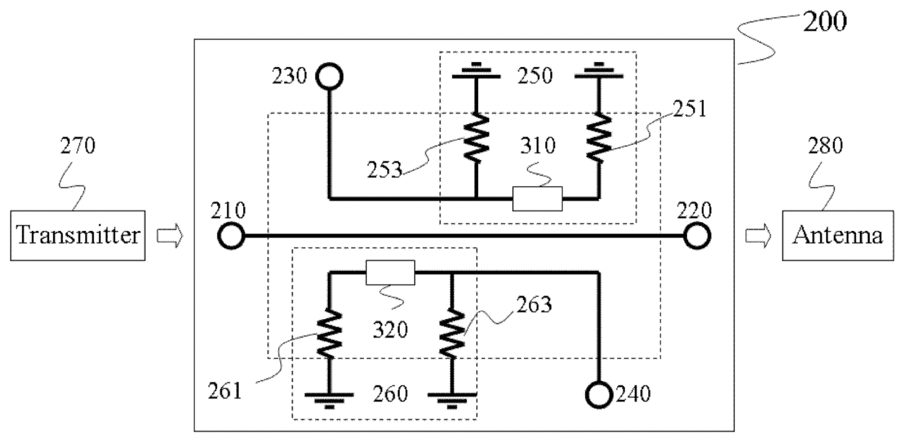 Terminal circuit and bi-directional coupler using the terminal circuit