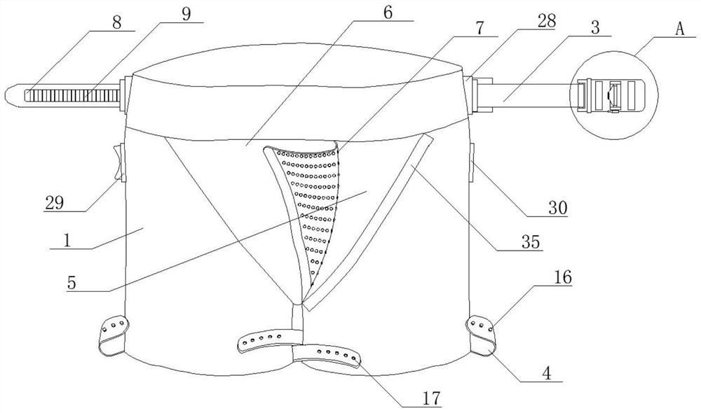 Isolation device for venereal disease treatment