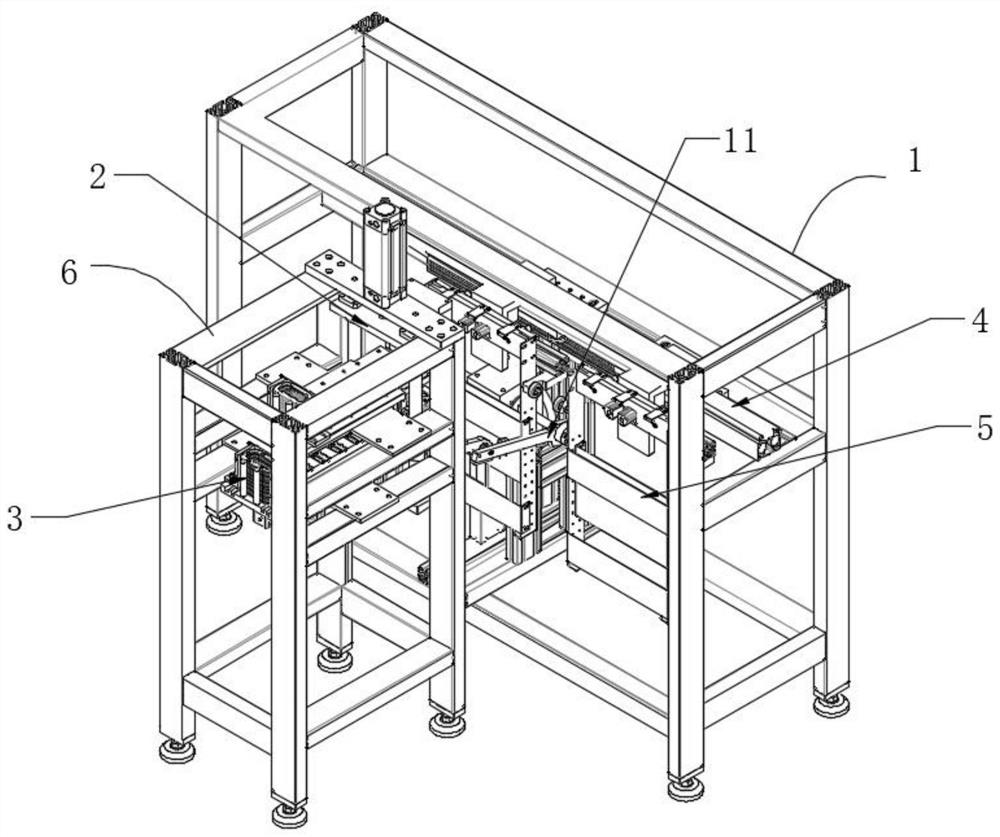 Rice bag handle pressing machine